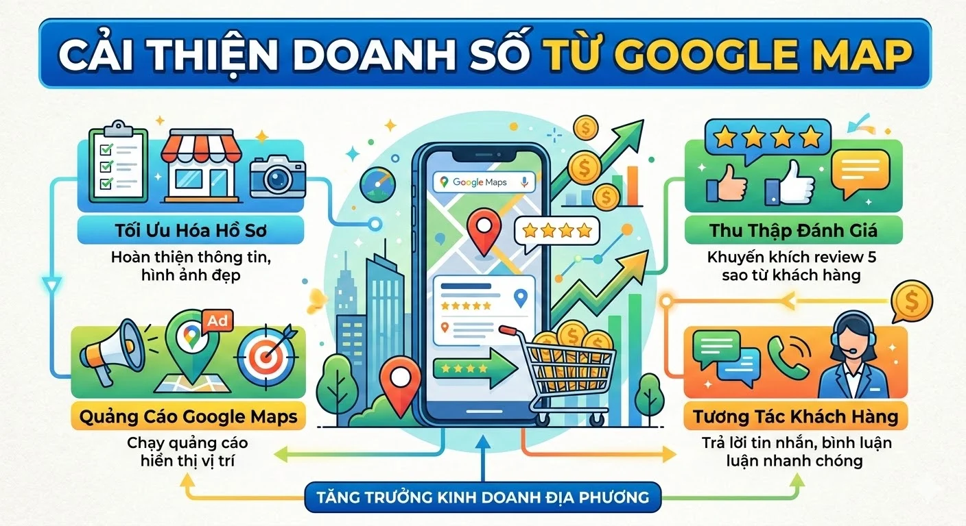 Tối Ưu Hồ Sơ Google Doanh Nghiệp Là Gì? Giải Pháp Nâng Cao Hiệu Quả Hiển Thị Trên Google Maps