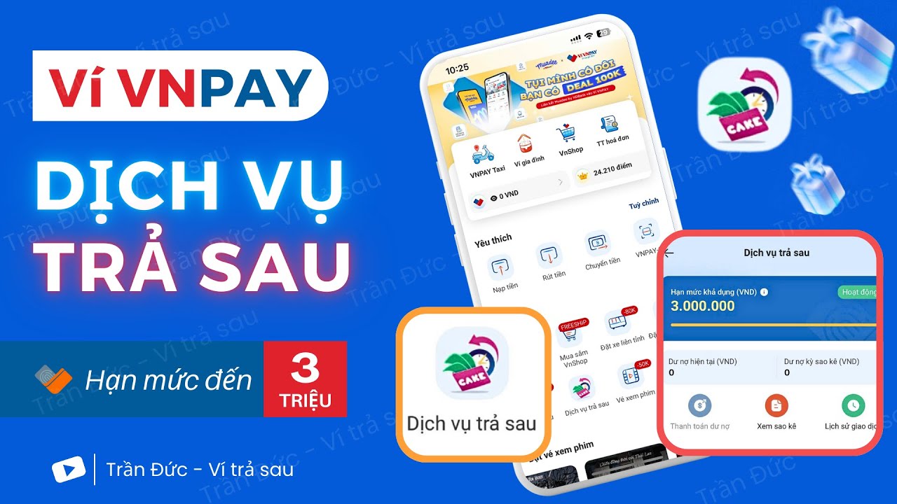 Top ví trả sau dễ mở 2026