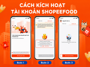 Cuối cùng, bạn chỉ cần kích hoạt tài khoản ShopeeFood và bắt đầu nhận đơn