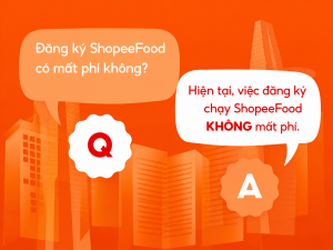 Bạn không cần trả bất kỳ khoản phí nào để tạo tài khoản và nộp hồ sơ ban đầu cho ShopeeFood