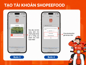 Các bước tạo tài khoản rất đơn giản, bạn chỉ cần theo dõi các bước phía trên